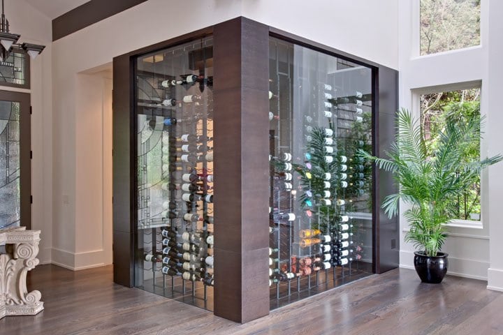 Custom wine racks in Vancouver, Canada