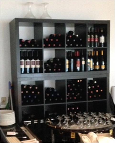 Salam Bombay modular wine racks