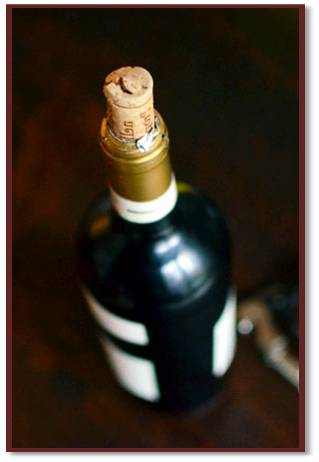 wine oxidation affects the cork