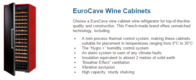 EuroCave Wine Fridges