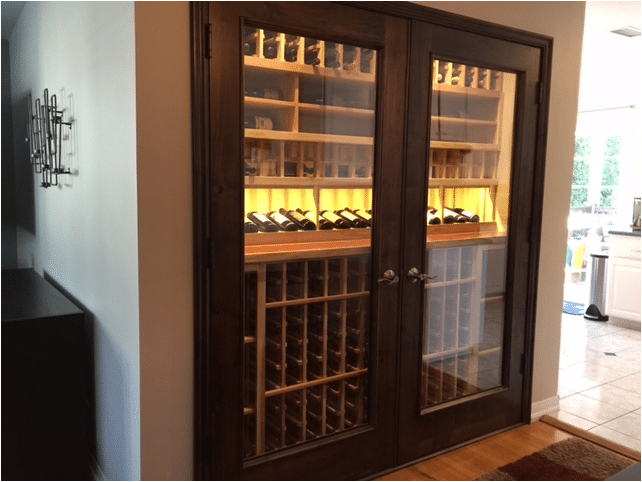 Finished New Jersey Wine Cellar Project