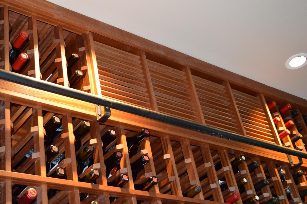 Attractive Sapele Mahogany Wooden Wine Racks