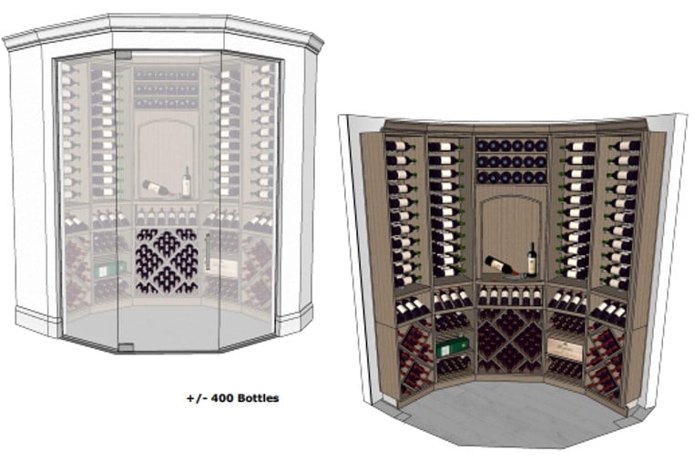 Impressive Design for a Contemporary Glass Wine Cellar in Vancouver