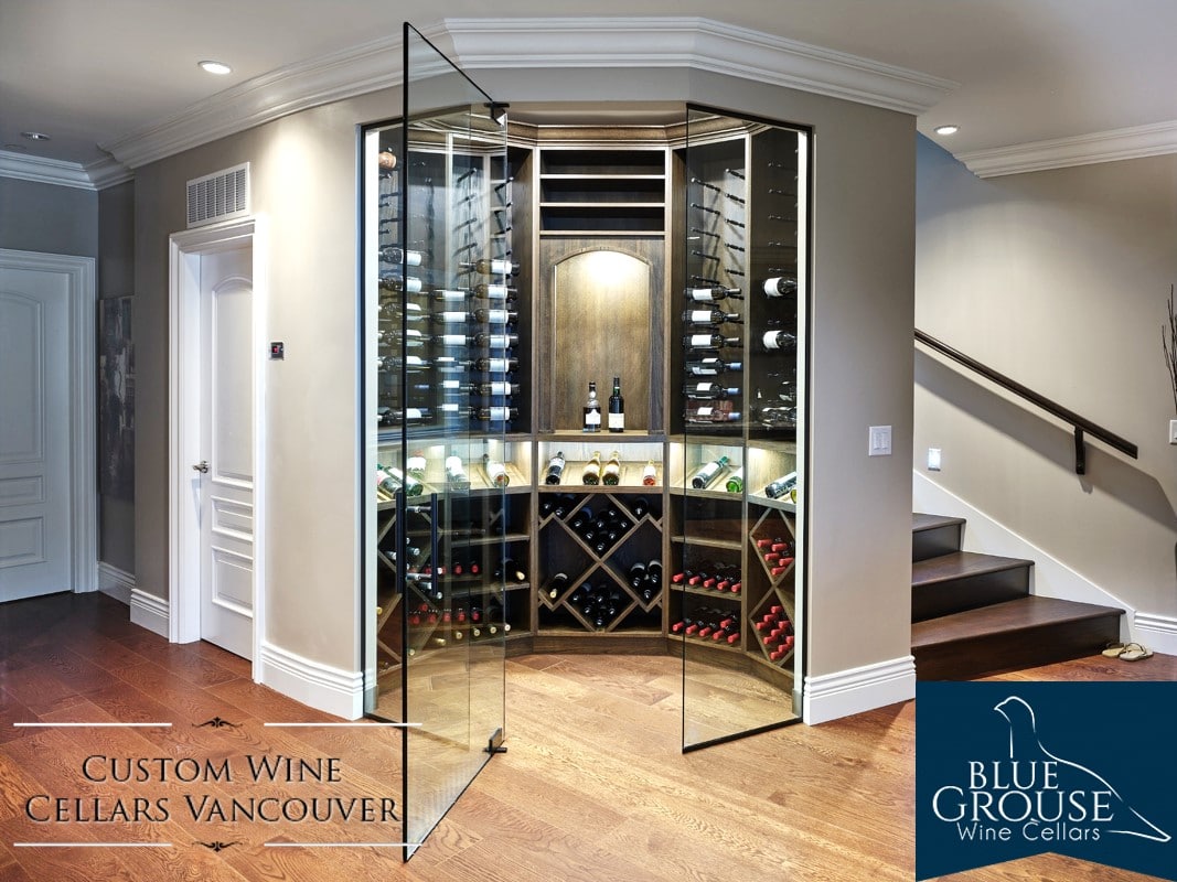 Contemporary Wine Celalr Vancouver Built in a Unique Space