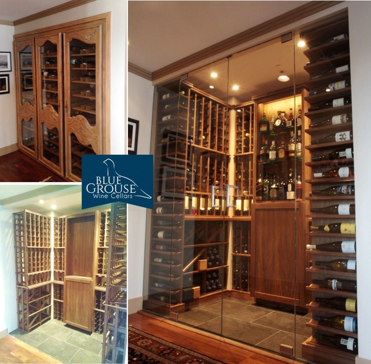 Stylish Residential Wine Cellar in Vancouver