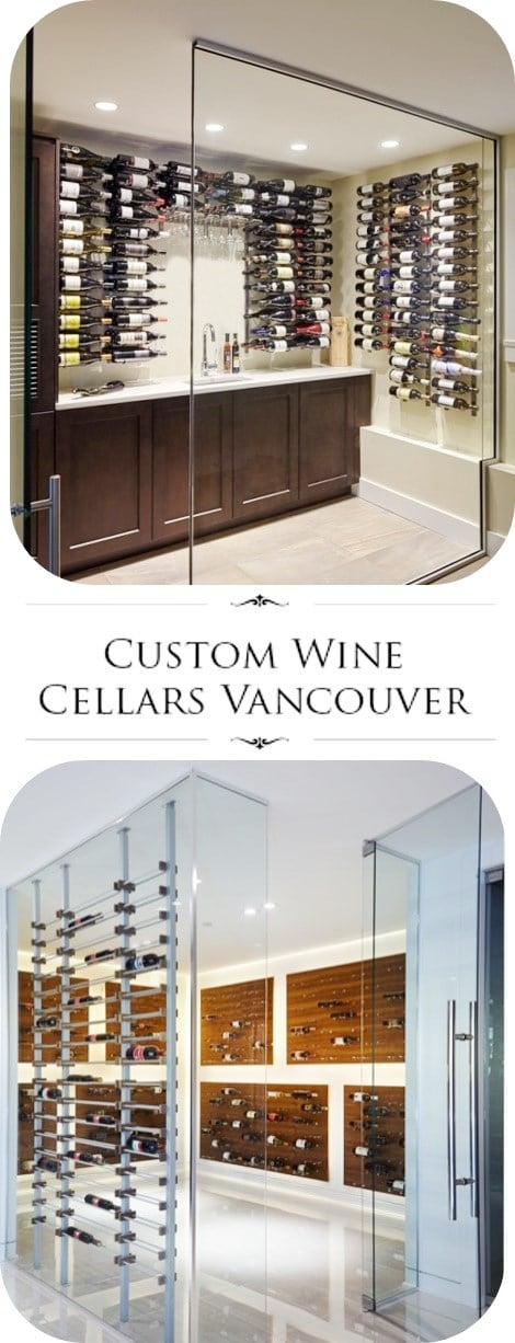 Vancouver Modern Wine Cellar Designs