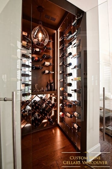 Vancouver Contemporary Wine Cellar